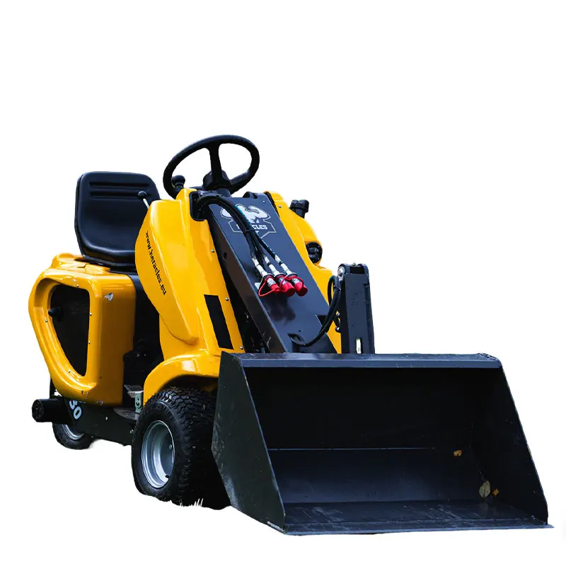 Mini cargadora de deslizamiento cargadora de ruedas 23HP adecuada para varios escenarios