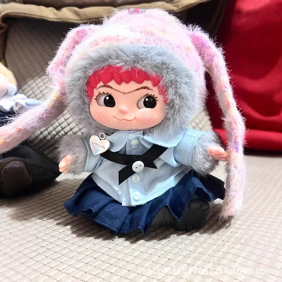 

New Suitable for 20cm Wakuku Baby Clothes Trendy Party Bibs Cotton Dolls Blind Boxes Plush Toys and Clothing