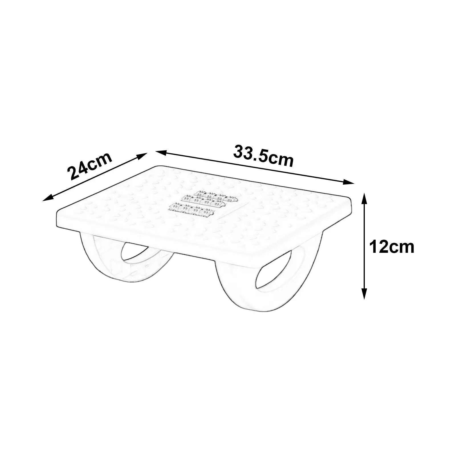 Reposapiés para debajo del escritorio, taburete portátil para pies, soporte para escritorio, escalón para juegos, Trabajo, Oficina, ordenador,