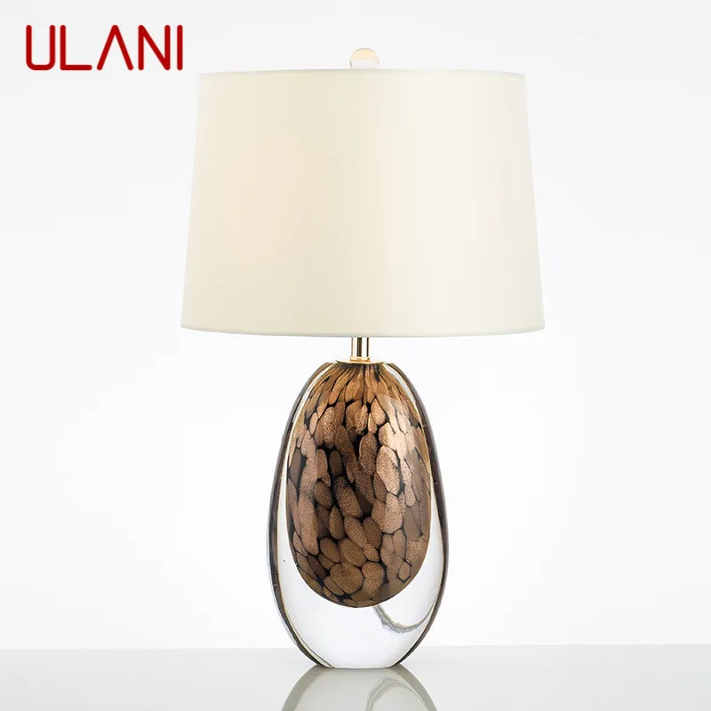 

ULANI Nordic Glaze Table Lamp Modern Art Iiving Room Bedroom Study Hotel LED Personality Originality Desk Light