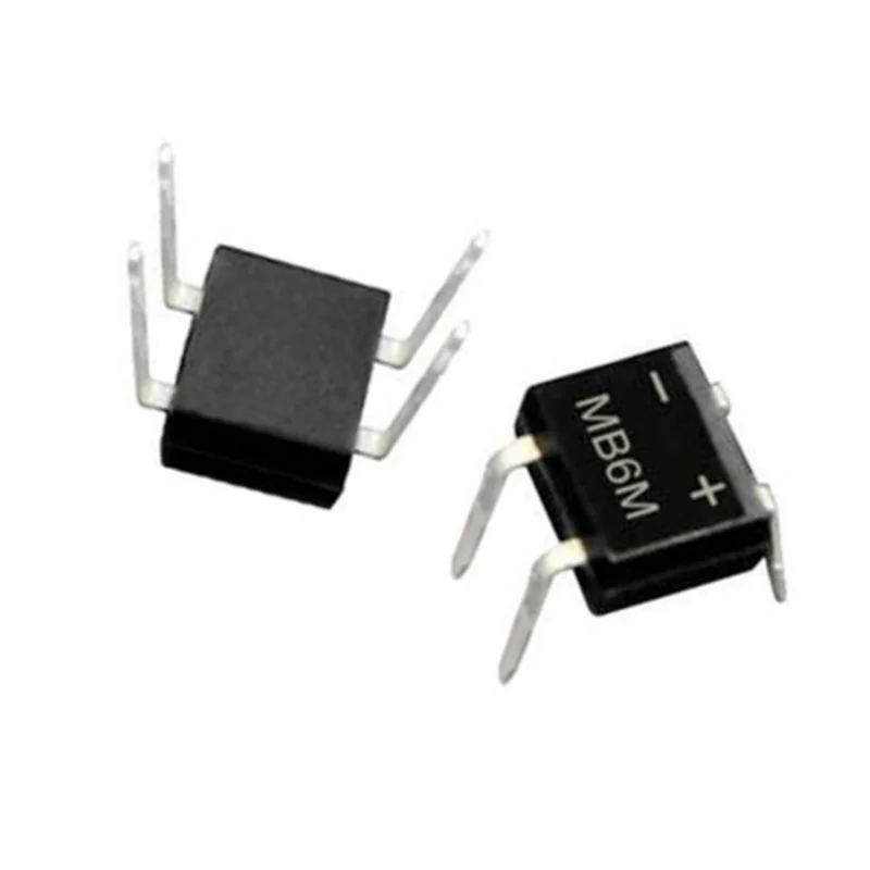 20PCS MB6M DIP-4 MB10M DF06S SOP4 Bridge Rectifiers 600V 0.5A New  In Stock