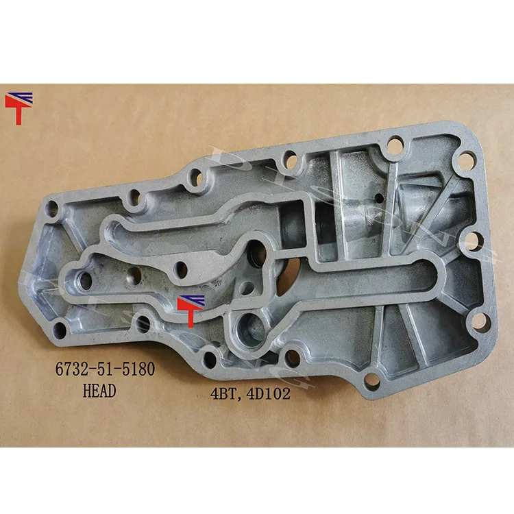 

Engine Parts 4BT 4D102 Oil Radiator Side Cover 6732-51-5180