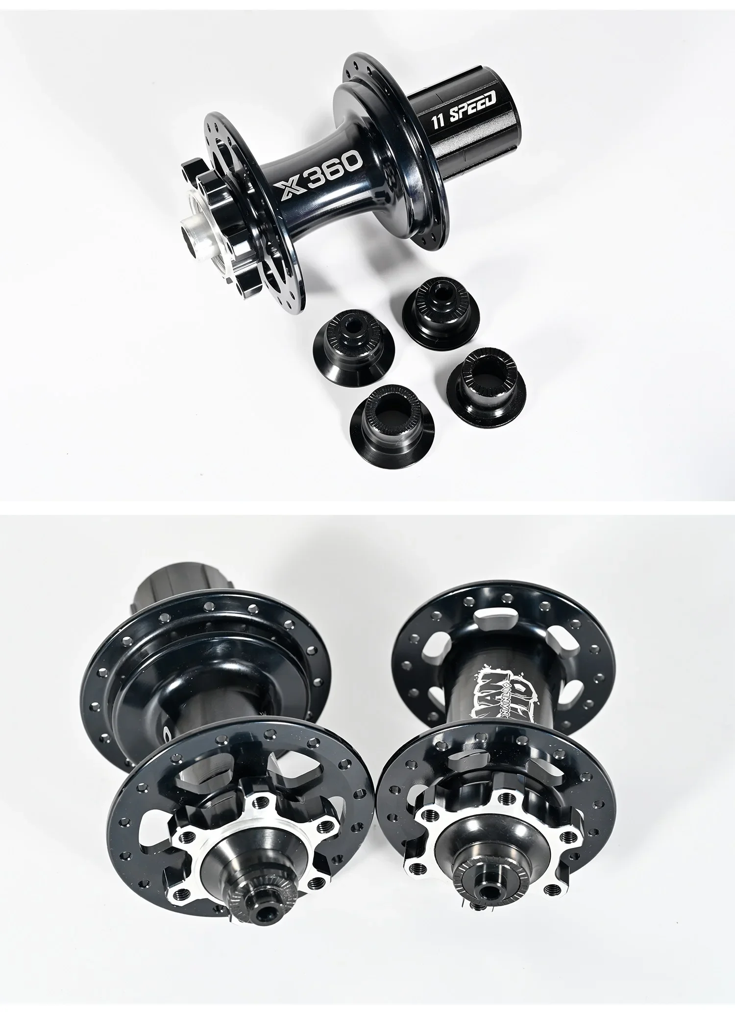 Nanvolets-Moyeu de vélo avant ou arrière XMusk, moyeu de roulement scellé VTT NBK, 6 cliquets, bruit 120T, 8-11 12S, 28 trous, 32/36 trous  18