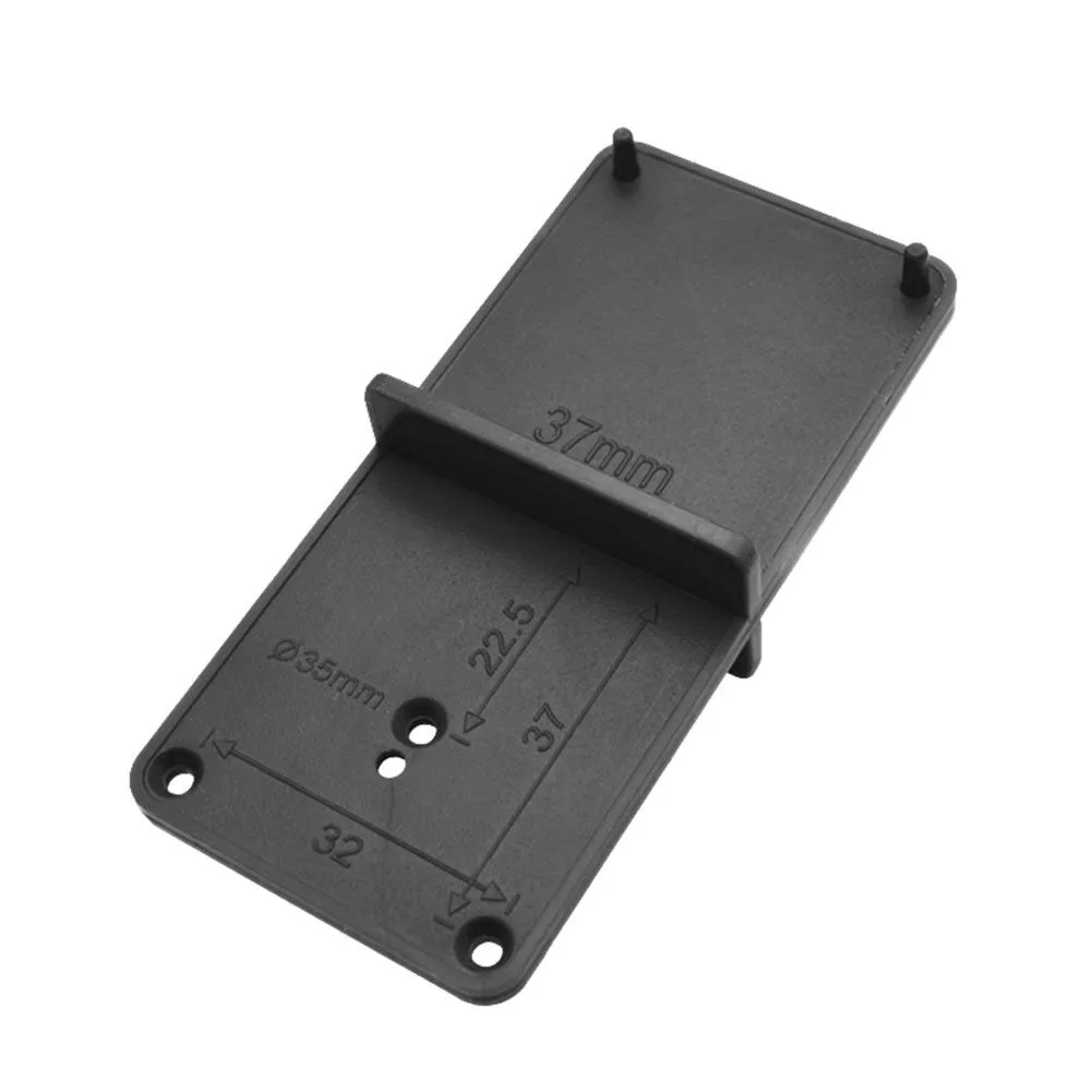 Hinged Hole Locator Punch Locator Hole Locator Time saving Hinge Hole Drilling Guide for Door Cabinet Installation