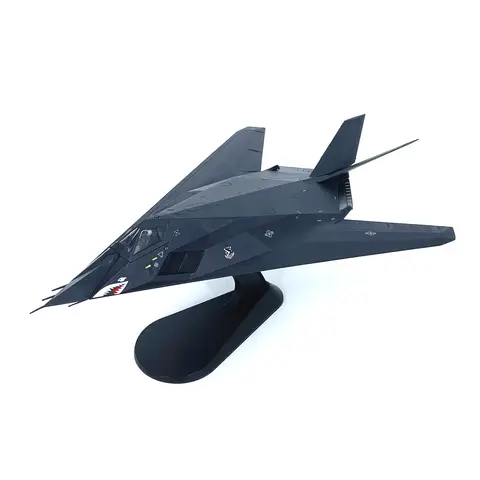 1: 72 modelo de caça furtivo US F117 (pico de tubarão) Modelo de produto acabado em liga