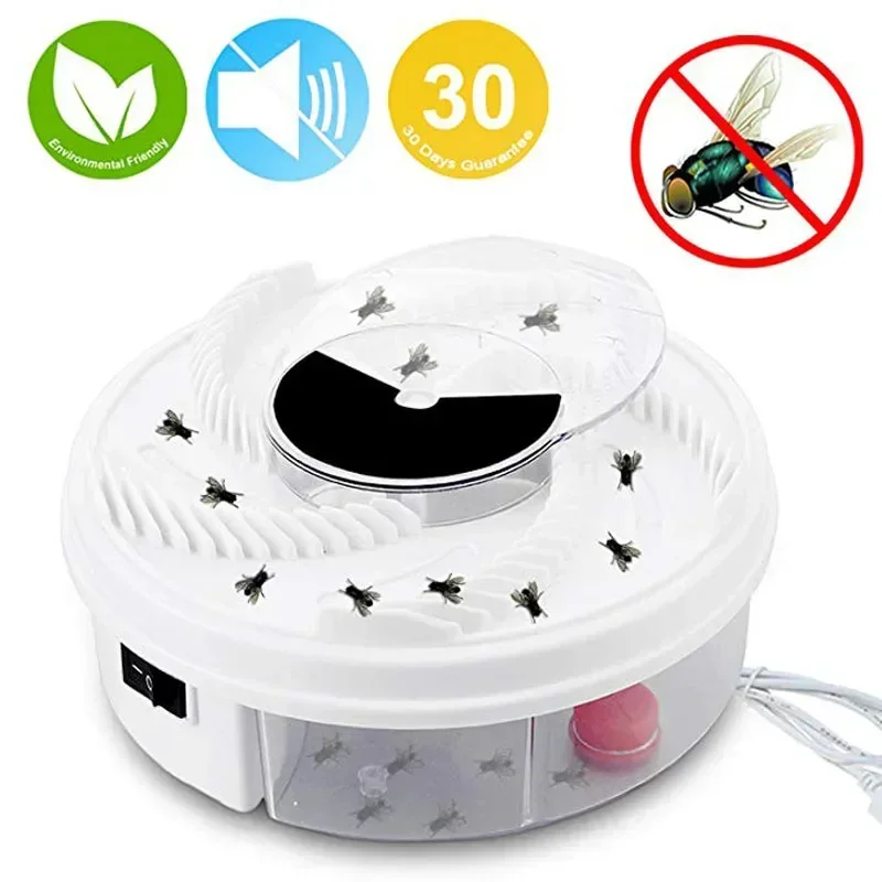 

Electric Flytrap USB Powered Automatic Bait Trap Insect Killer Products Home Garden Flytrap