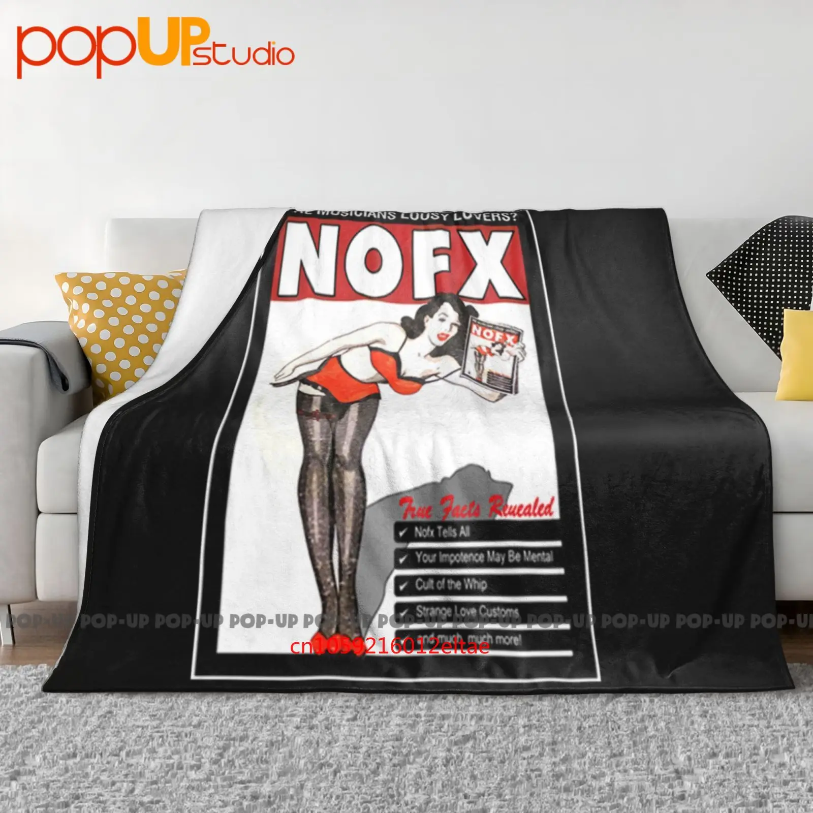 Nofx هم الموسيقيين عشاق الحفل الموسيقي الموسيقى بطانية فائقة النعومة لحاف الشتاء غطاء أريكة أغطية السرير