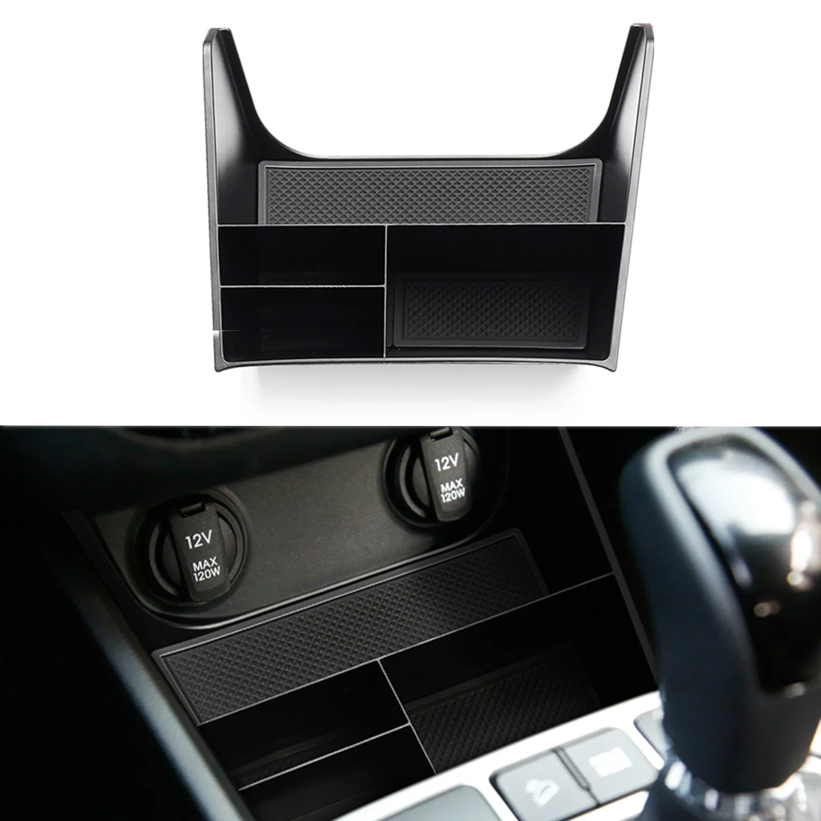 

for Hyundai Creta 2014 -2018 IX25 Car Center Console Storage Box Accessories Central Tray Organizer Tidying