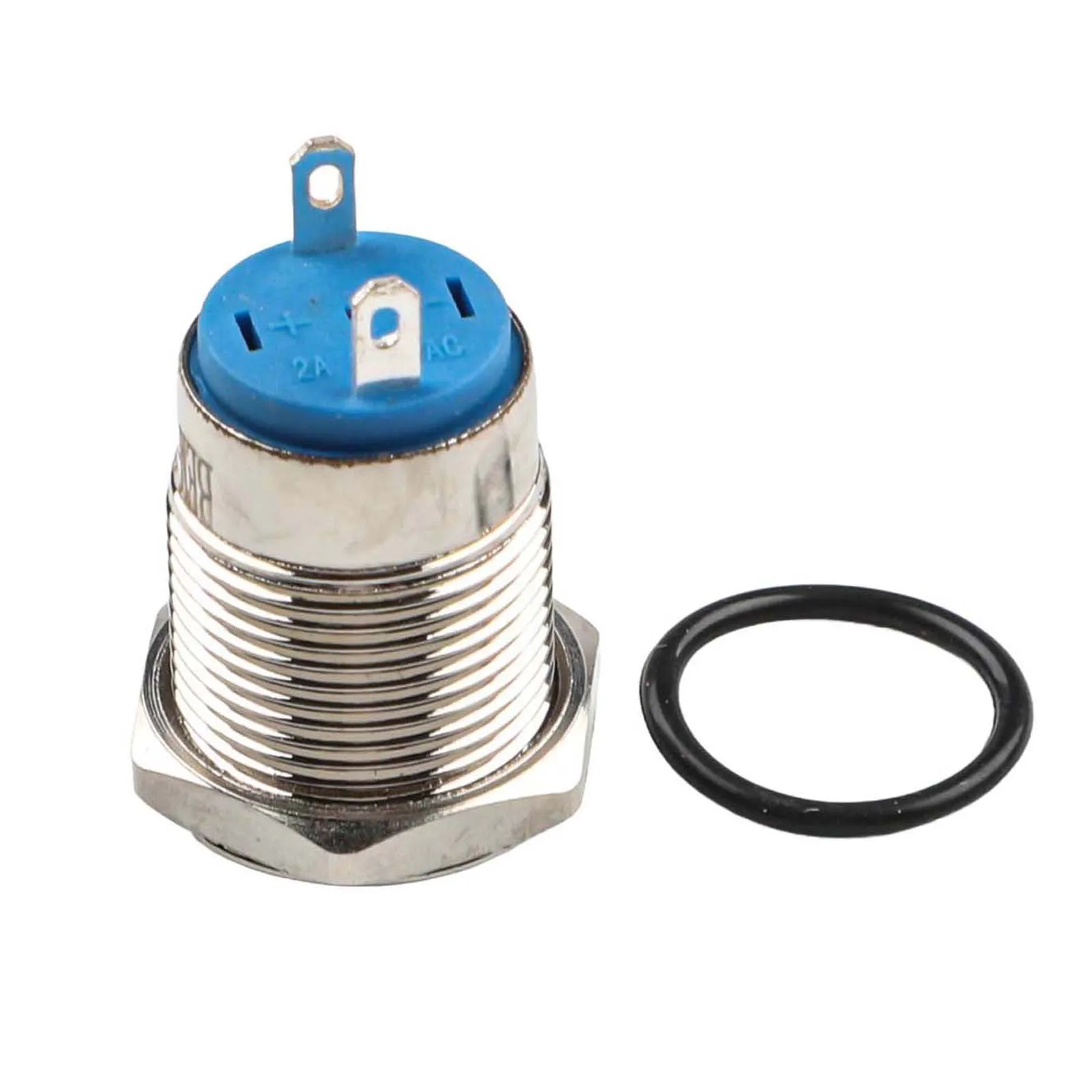 Metal for Push Button Switch DIY Latching 12mm Button MIni Momentary Power Push Switch Waterproof Car Modification
