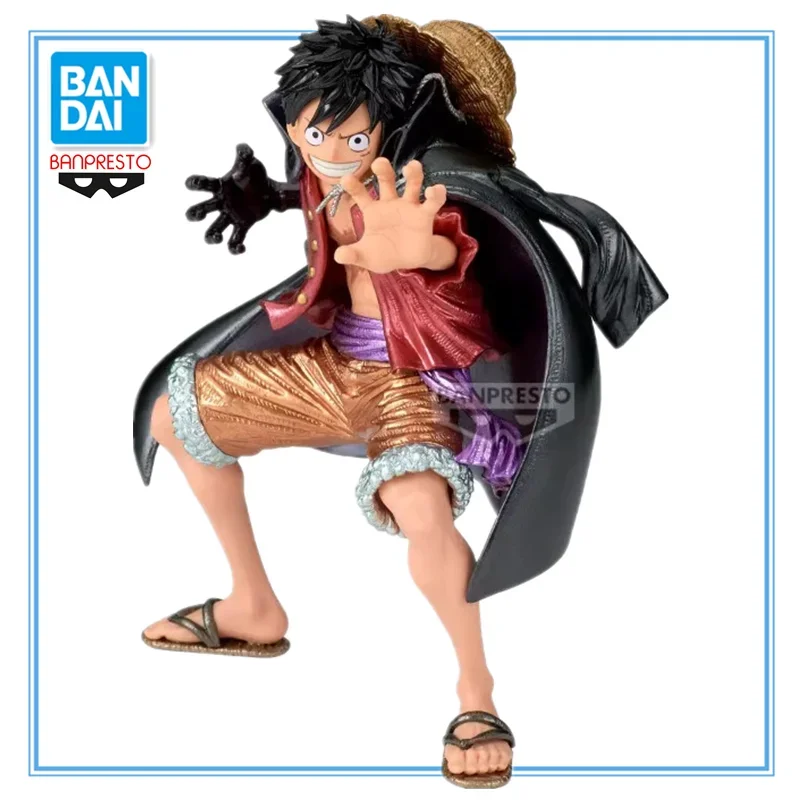 

BANDAI Banpresto in Stock Original ONE PIECE Monkey D. Luffy PVC 19CM Anime Character Model Collection Holiday Toy Gifts