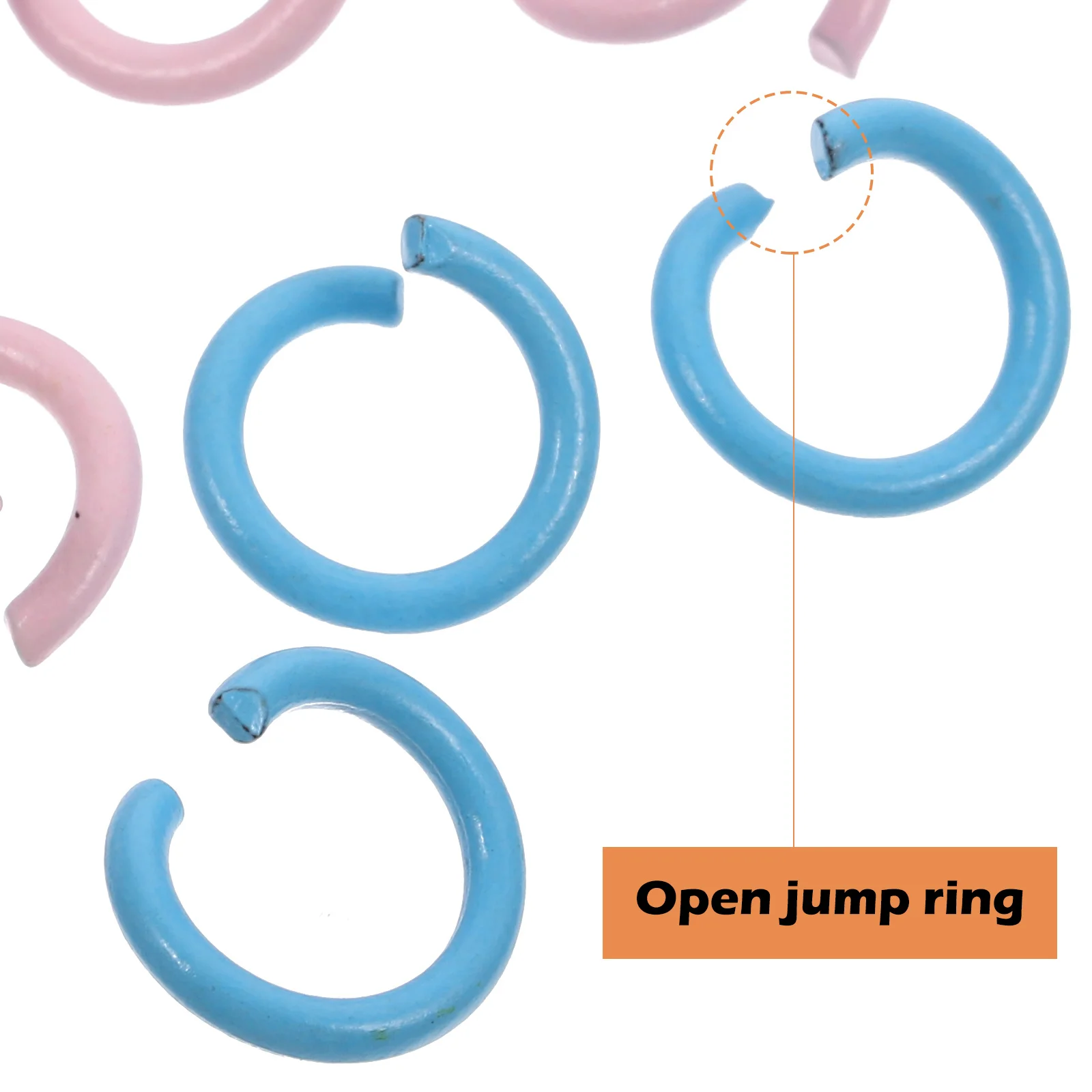 

200 шт. металлические открытые кольца для прыжков, прочные разрезные кольца, ремонт ювелирных изделий, ожерелье, браслет, разъемы, разъемное кольцо, ожерелье, застежка