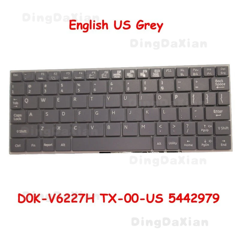 

Клавиатура для GE Healthcare D0K-V6227H TX-00-US 5442979 5442979-S REV.3 Английская версия