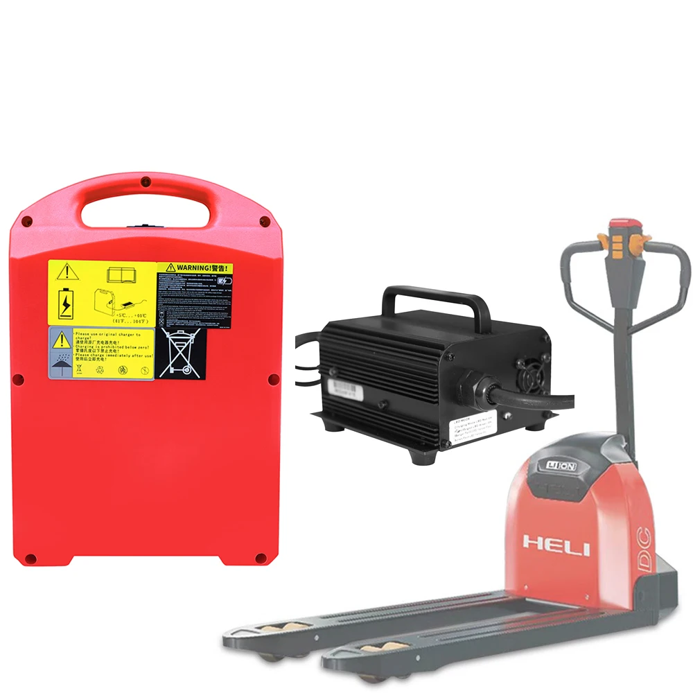 

Red LiFePO4 Lithium Battery 48V 20Ah for Heli/Jiali DC20 CBD18/20J-LI3 Electric Forklift Pallet Jack Lithium Battery