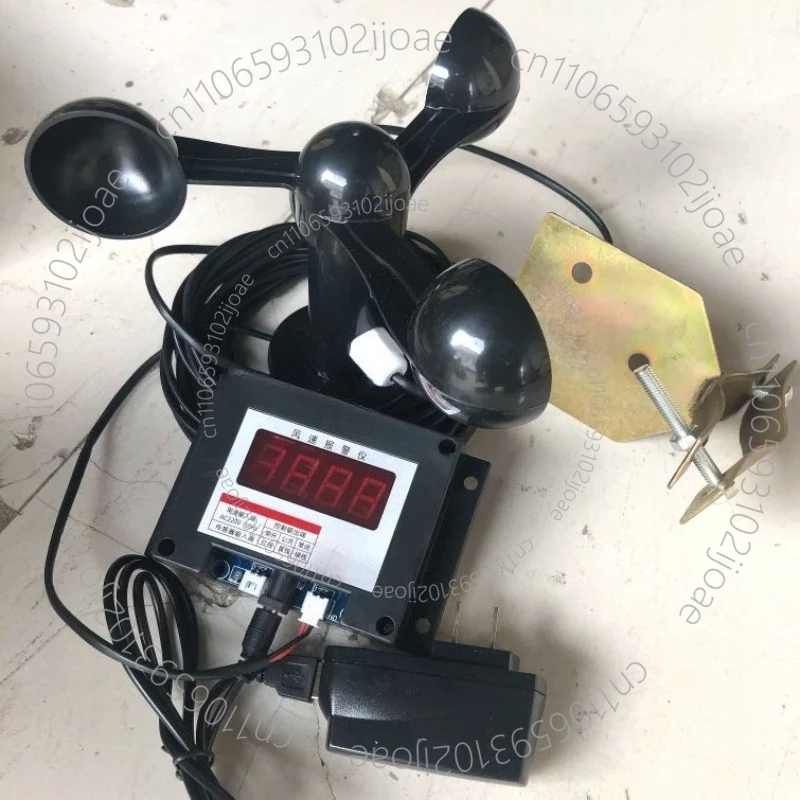 

Tower Crane Anemometer Wind Speed Meter for Construction Site Marine Navigation Weather Wind Gauge