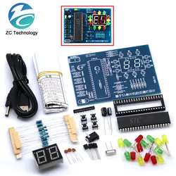 MHT5 Traffic Light Controller Electronic DIY Kit Electromechanical Skills Training Contest STC89C52 51 Single-Chip Microcomputer