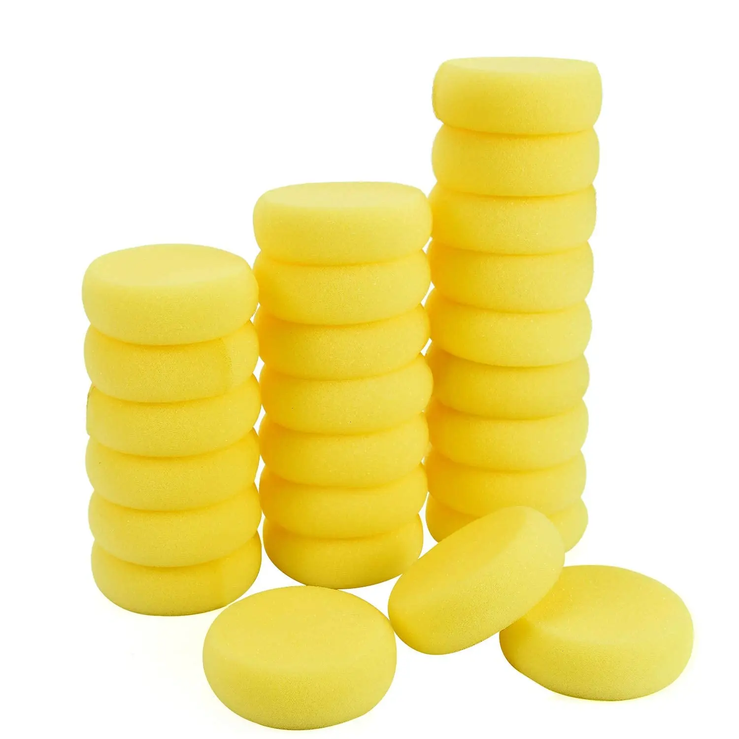 Painting Sponge 25 Pcs Painting Sponge Artist Sponge for Watercolor Crafts Pottery Clay Ceramics Face Painting & Household Use