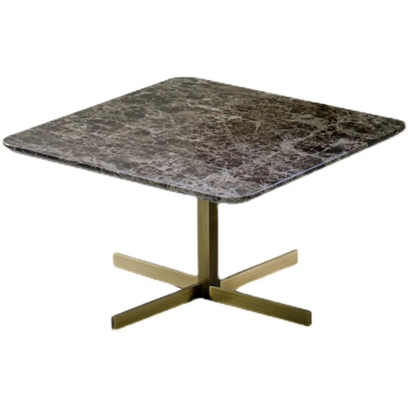 Xl Marble Tea Table Sofa Side Table Living Room Tea Table Tea Table Internet Celebrity Light Luxury