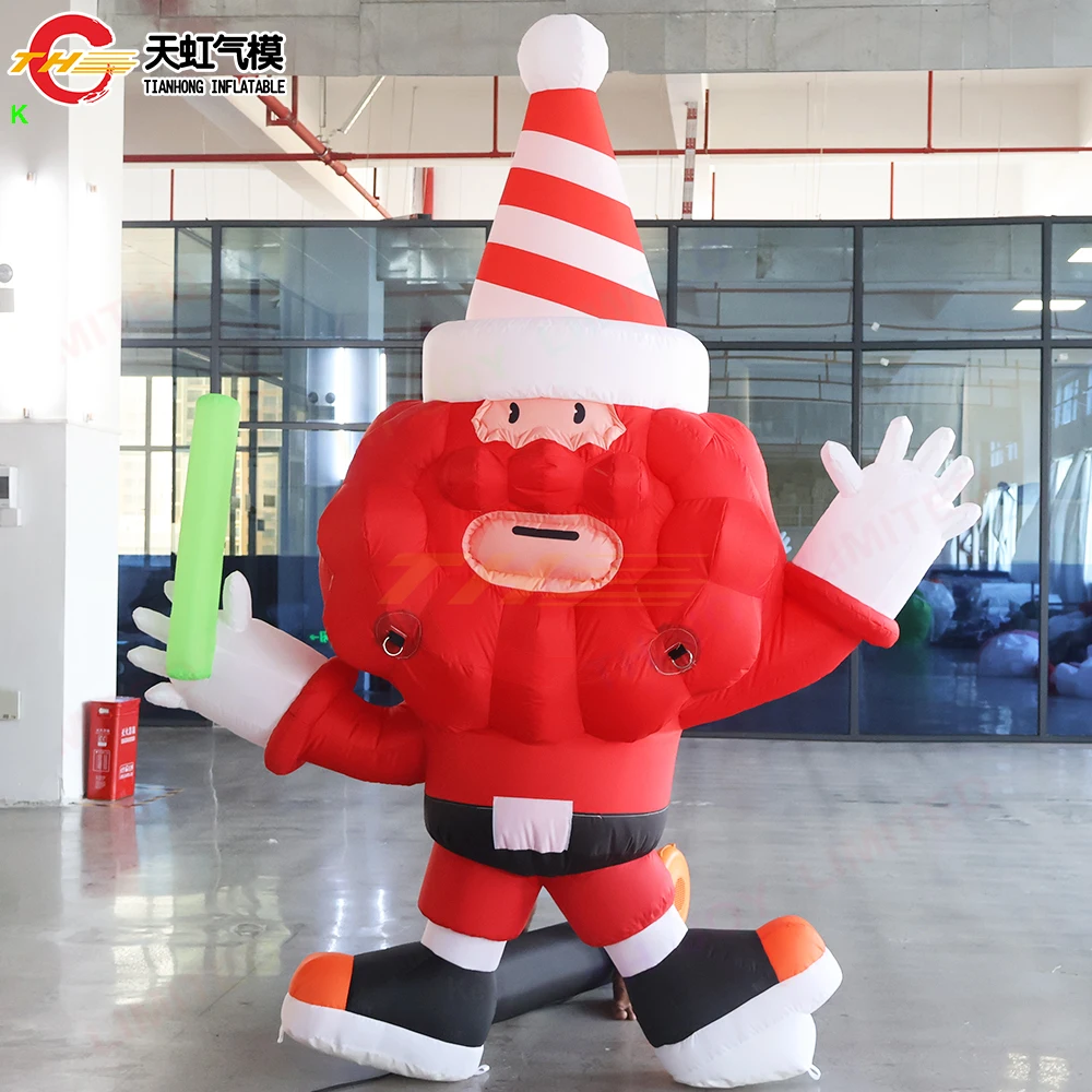 Lovely Inflatable Christmas Elf Gnomes Cartoon Large Outdoor Inflatable Recreations for Holiday Decorations