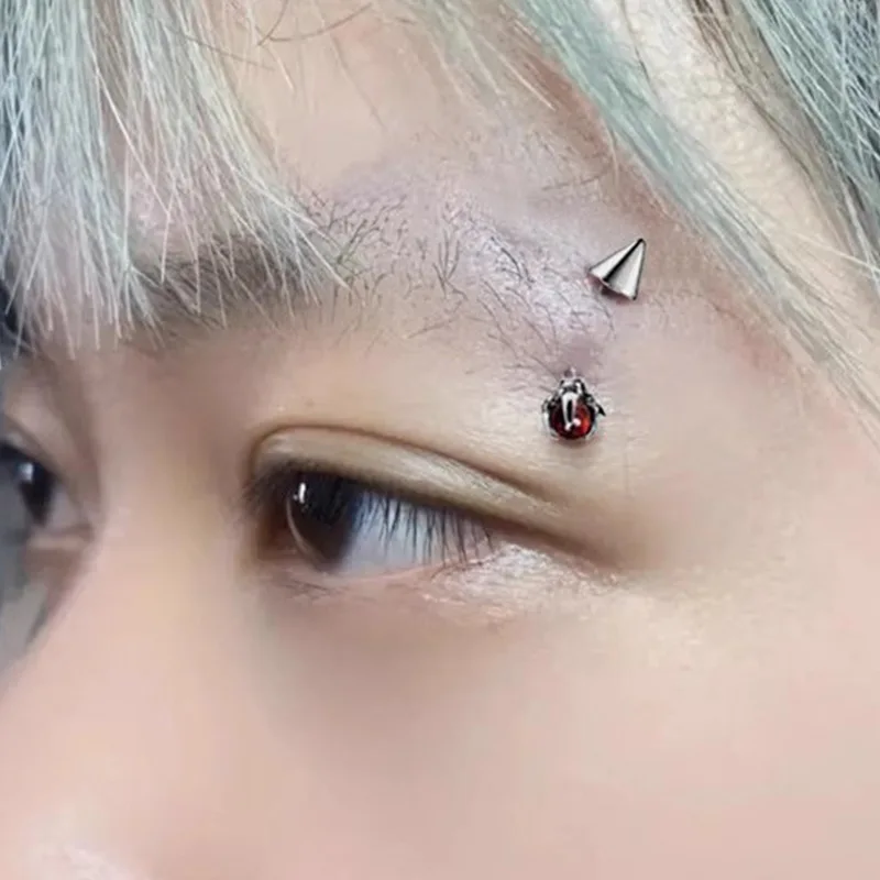 1 قطعة أوبال التنين مخلب الحاجب الأظافر ، الأوروبية والأمريكية الساخنة فتاة الشفاه الأظافر ، التيتانيوم الصلب ثقب المجوهرات ، الأظافر العظام الأذن