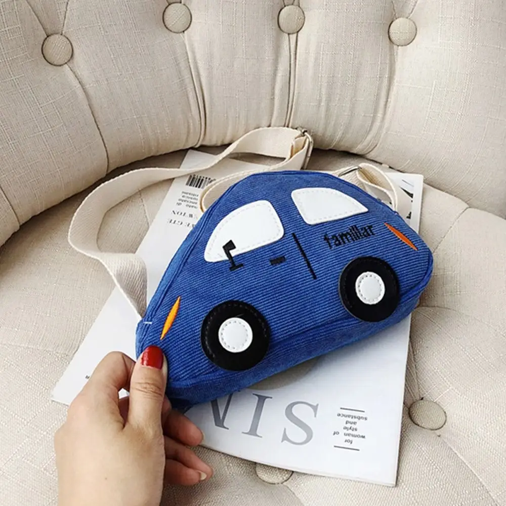 Süße 3D-Umhängetasche für Jungen und Mädchen, Schultaschen, Cartoon-Auto-Tasche, Rucksäcke