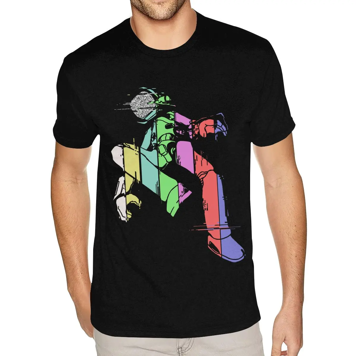 Футболки FLCL Fooly Cooly S-6XL Мужская простая футболка Футболки FLCL Fooly Cooly S-6XL Мужская простая футболка