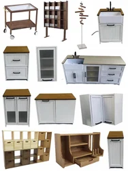 Mini muebles de cocina para casa de muñecas Bjd 1:6, fregadero en miniatura Blythe, gabinete de casillero, mesa de Material, casa de muñecas en miniatura Diy, nuevo