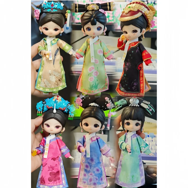 

Genuine Biography Of Zhen Huan 12 Points Bjd Movable Joint Dolls Hand-Made Blind Box Birthday Gifts Around Ornaments Toys