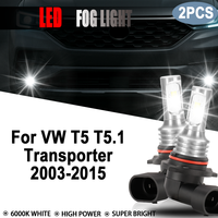 9006 HB4 Canbus LED Bulb Fog Light 90W 20000LM Super White 6000K Car Fog Lamp 12V For VW T5 T5.1 Transporter 2003-2013 2014 2015
