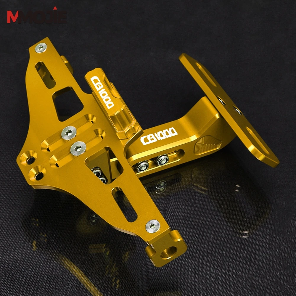 دراجة نارية لهوندا CB1000bingoneSC30 CB 1000 1993 1994 1995 1996 اكسسوارات CNC الخلفية لوحة ترخيص قوس حامل مصباح ليد #3