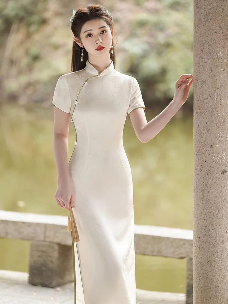 

Новая китайская повседневная одежда Ele White Young Sle ort Sve Pure Color из полиэфирного волокна для весеннего сезона