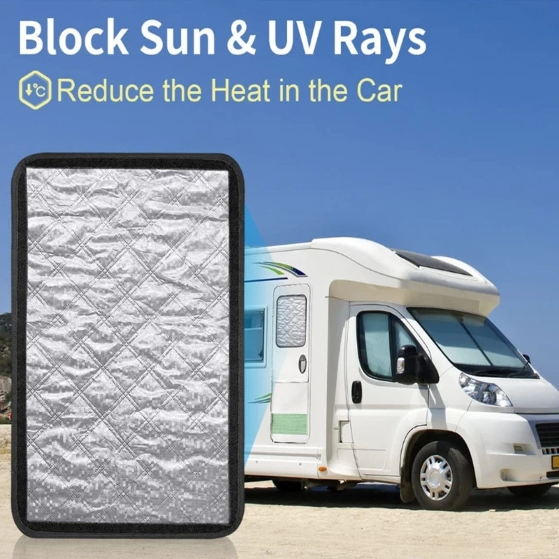 

Quick Install ABS Camping Window Cover Universal Window Shade for Sun & Enhanced Privacy During Trips