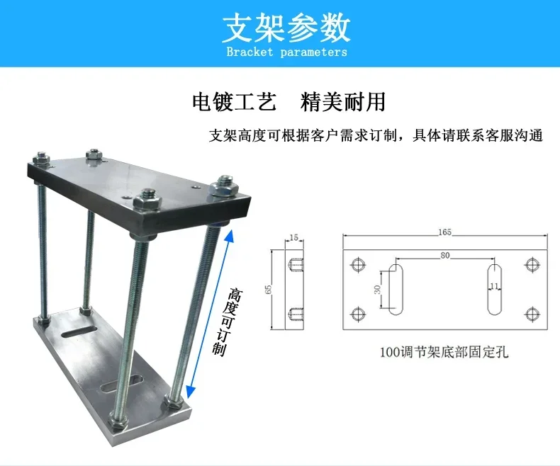 100T Small Linear Vibrating Feeder Direct Vibrating Feeder Vibrating Plate Flat Feeding Automatic Feeder Support