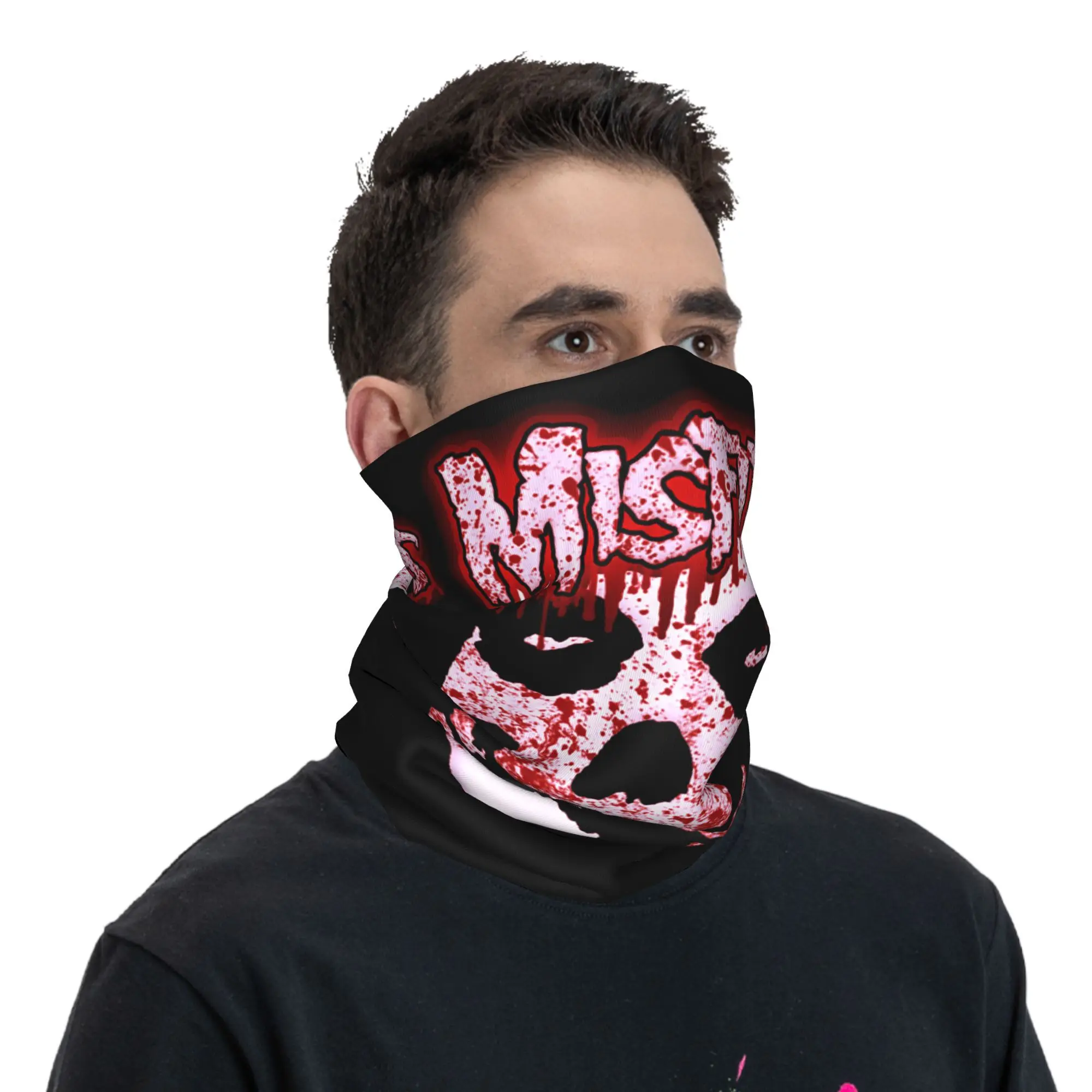 غير أسوياء الجمجمة باندانا غطاء الرقبة المطبوعة التفاف وشاح دافئ عقال الجري للجنسين الكبار يندبروف