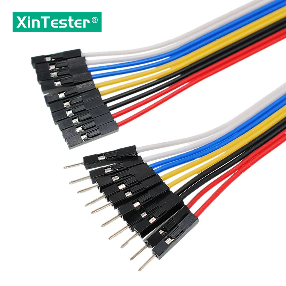 Xin Tester Color DuPont Line Shift Test Hook Logic Analyzer Test Hook Circular Test Clamp Connection Wire Hook Copper Wire