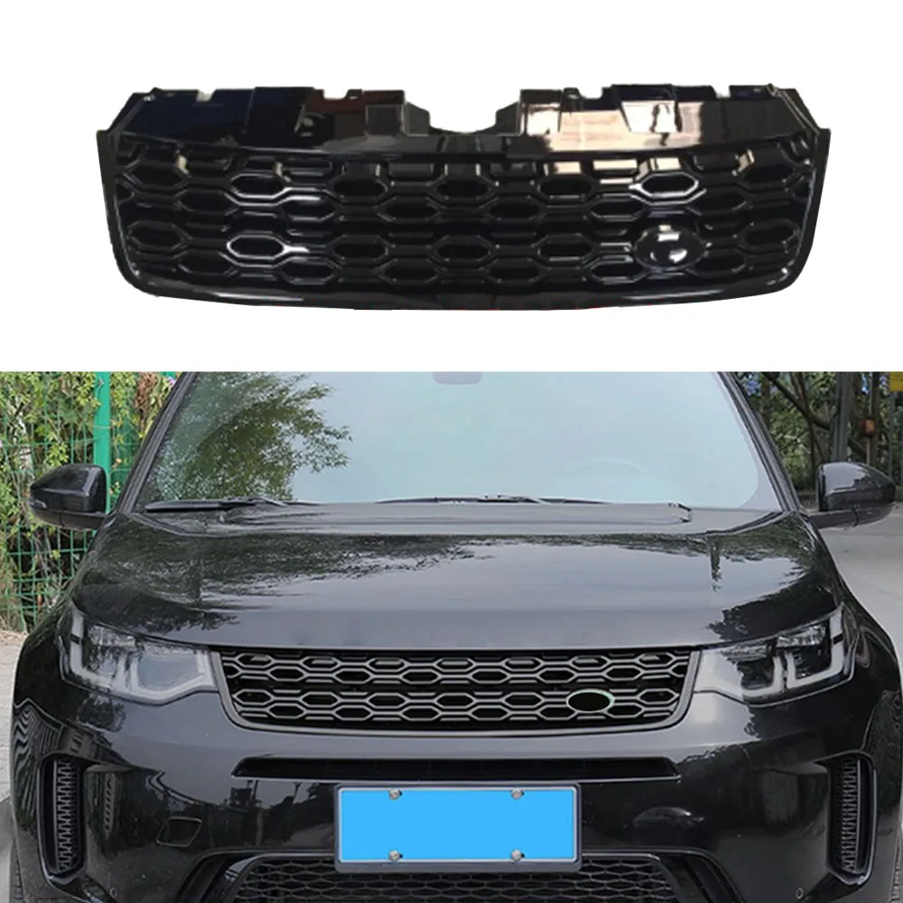 

Pop Modified For Discovery Sport L550 LR066143 2016 2017 2018 2019 Upgrade To 2020 Front Bumper Grilles Mesh Racing Grill Grills