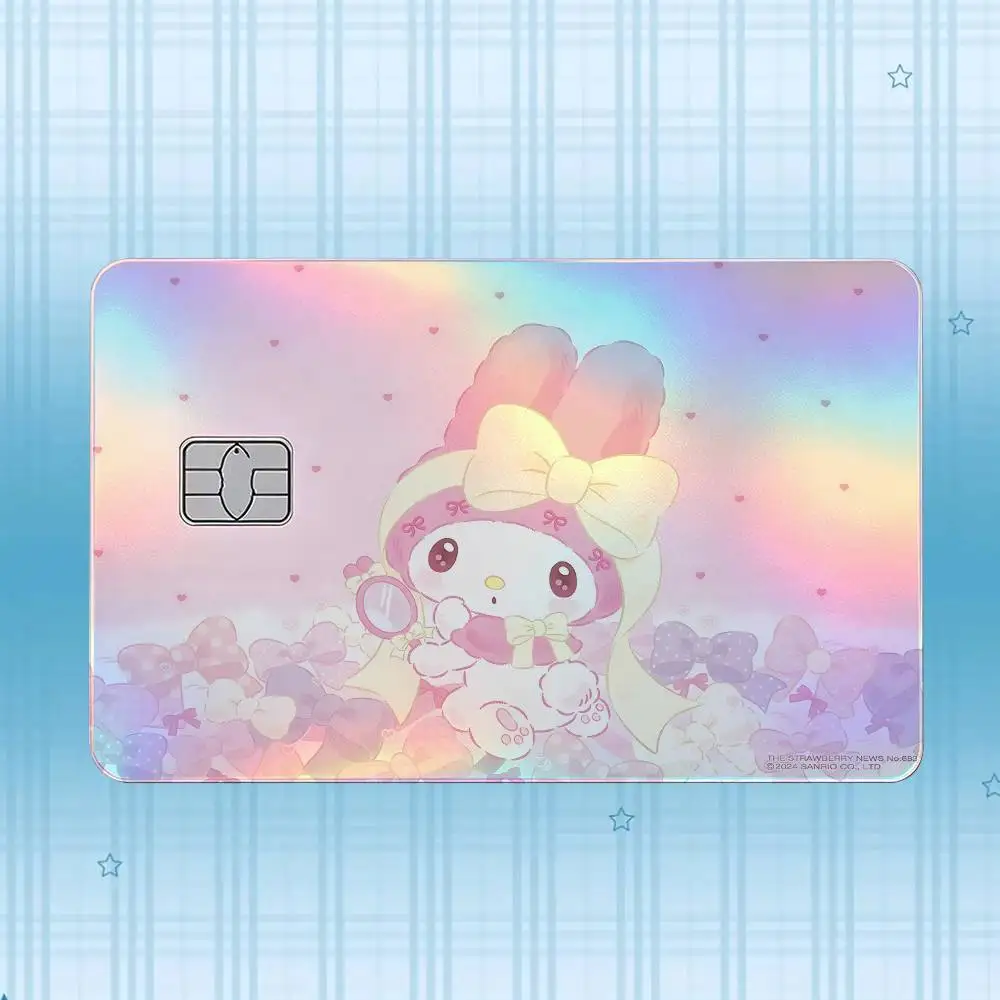 My M-Melody Laser-Holografischer Karten-Skin-Aufkleber für Kredit- und Debitkarten – 4 Stück/Set, wasserfester, kratzfester Schutz – Detail 16