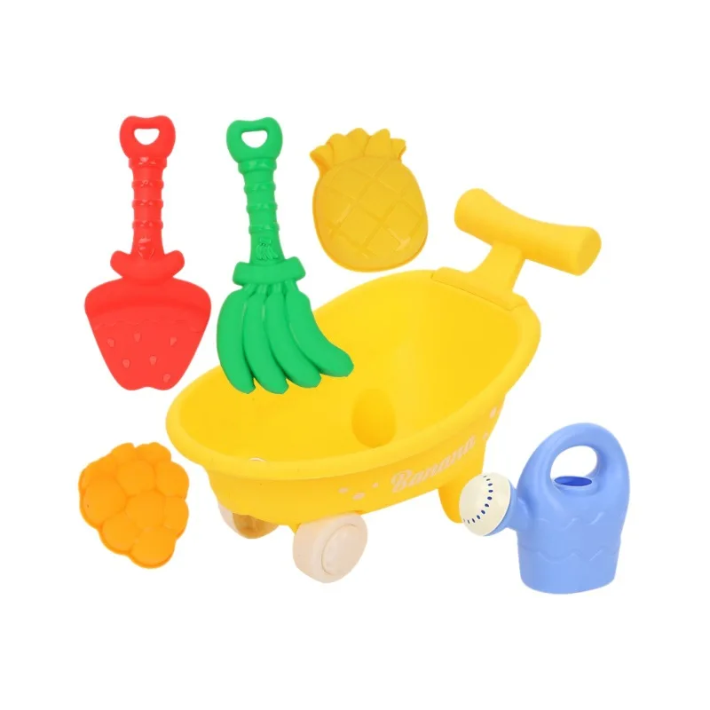 

Children's play at home cartoon beach outdoor park digging sand shovel rake bucket set bathroom water play beach toys