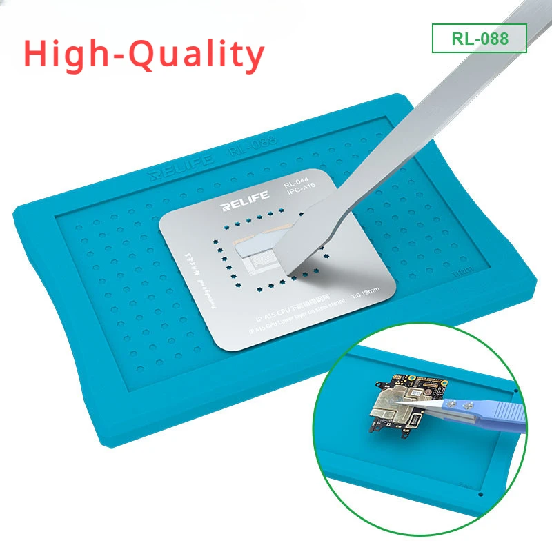 RELIFE RL-088 apparecchio magnetico universale piantato in latta Base bifacciale multifunzionale per strumenti di riparazione della scheda madre del telefono