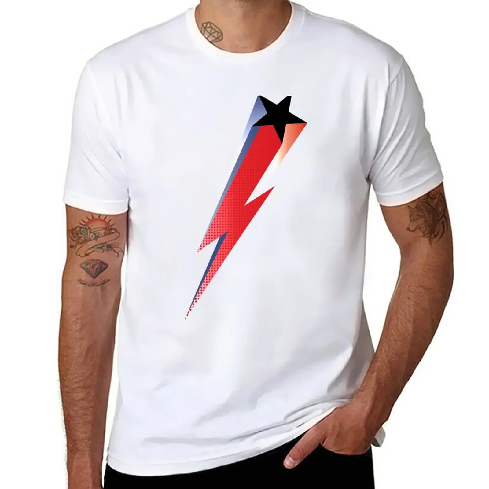 New Lightning Bolt T-Shirt kawaii clothes quick drying shirt sweat shirt mens graphic t-shirts