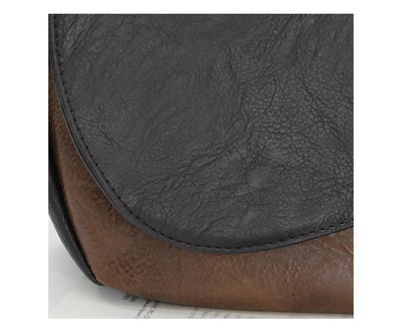 New Minimalist Horizontal Shoulder Bag, Ultra Light and Durable, Retro Commuter Men's Bag, Trendy Street Shoulder Bag
