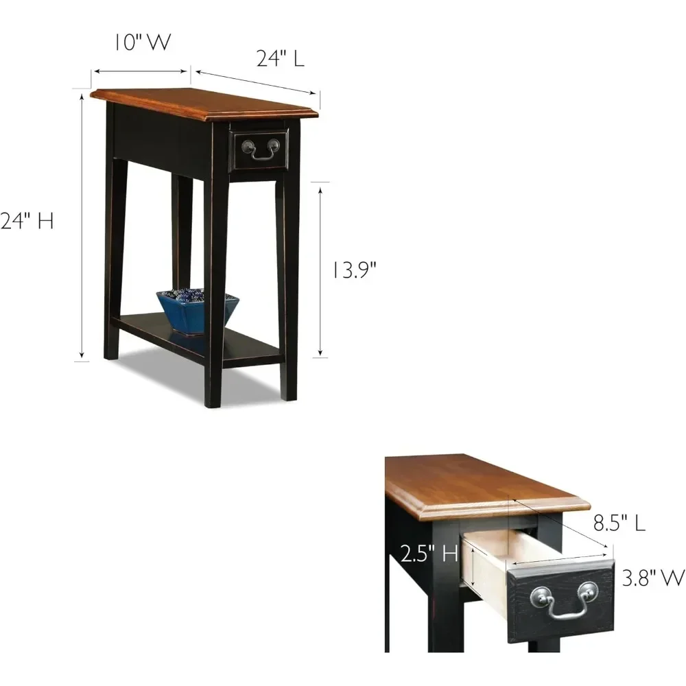 Chair Side End Table Furniture Living Room Table Coffee Slate Finish Bluetooth Speaker Console Tables for Hallway Night Stands