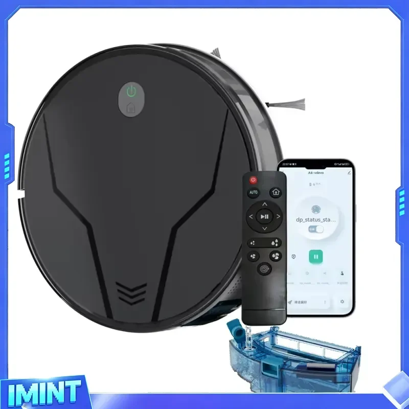 High Quality Commercial & Home Use Rechargeable WiFi Vacuum and Mop Cleaner for Hard Floor Cleaning