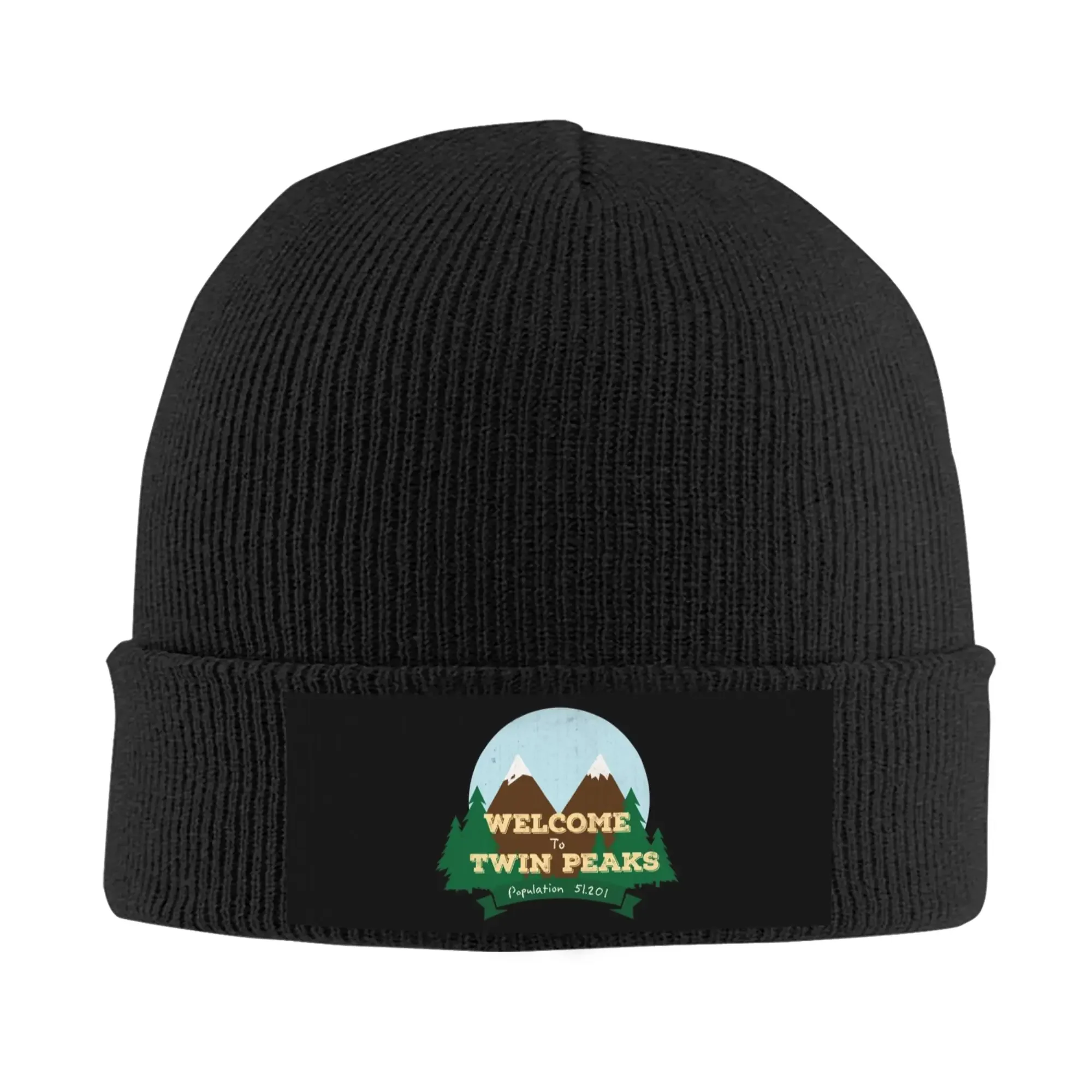 

The Lazy Way To Welcome First Day Of To Twin Peaks Теплая вязаная шапка Зимняя вязаная шапка Skullies Шапки в стиле хип-хоп Кепки унисекс