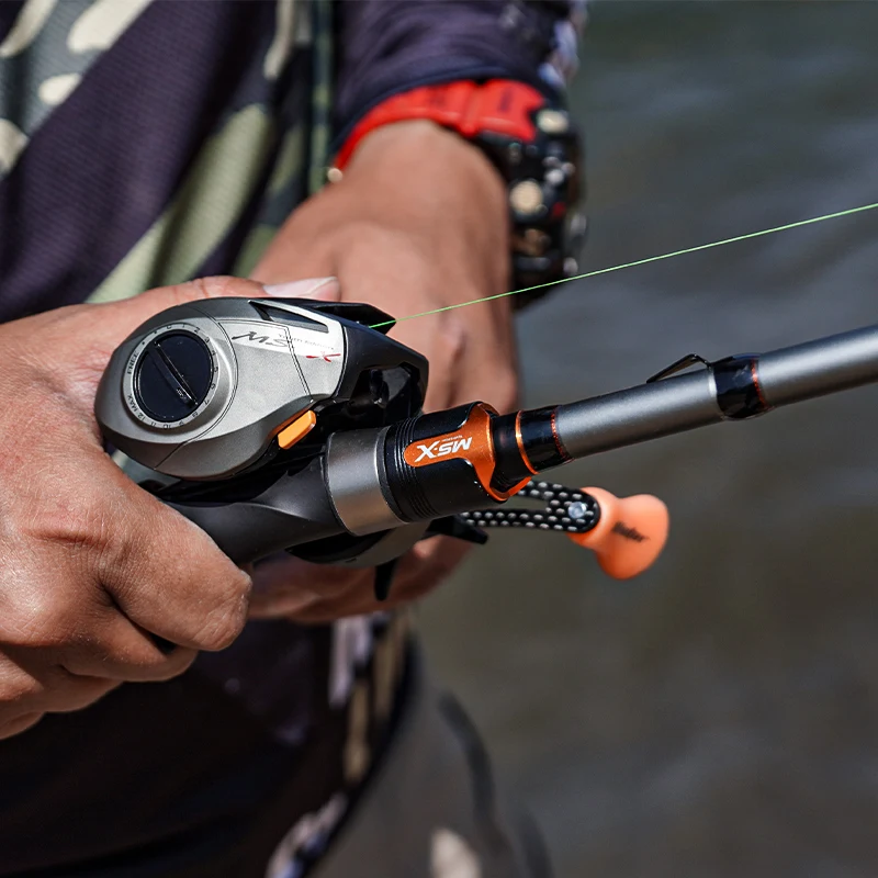 Histar MS-X FUJI Version 1,68-2,4m Weitwurf-Angelrute mit O-Ring, Crossline Carbon Tape, Hohe Festigkeit, Schnelle Aktion, UL-MH Härte