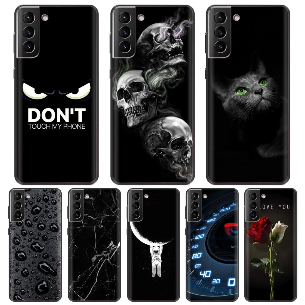 

For Samsung Galaxy S22 Plus Ultra 5G Case Back Cover For Samsung S 22 S22+ plus S22Ultra Bumper Soft Silicon S22 black tpu case