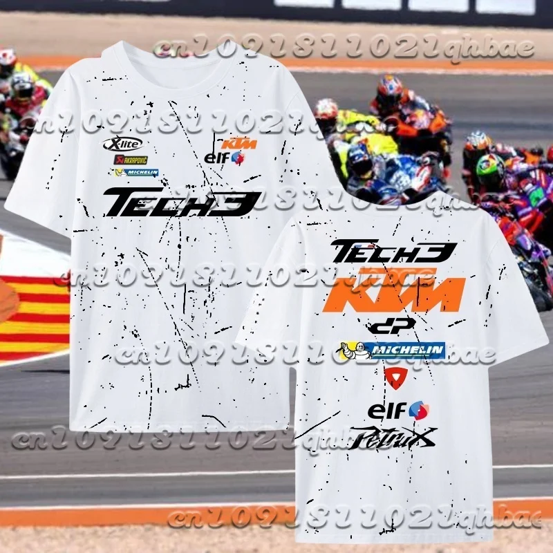 

2025 Men And Women Motorcycle Loose Riding Short Sleeved T-Shirt Summer Hot Selling Breathable Quick Drying Short Sleeved Shirt
