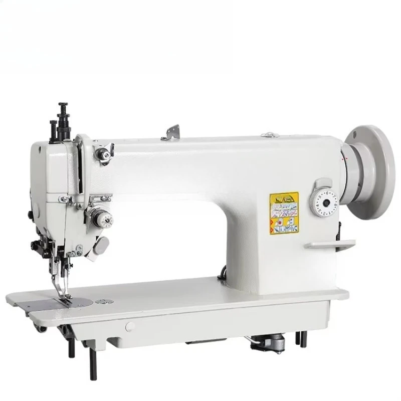 

Heavy duty leather walking foot lockstitch machine