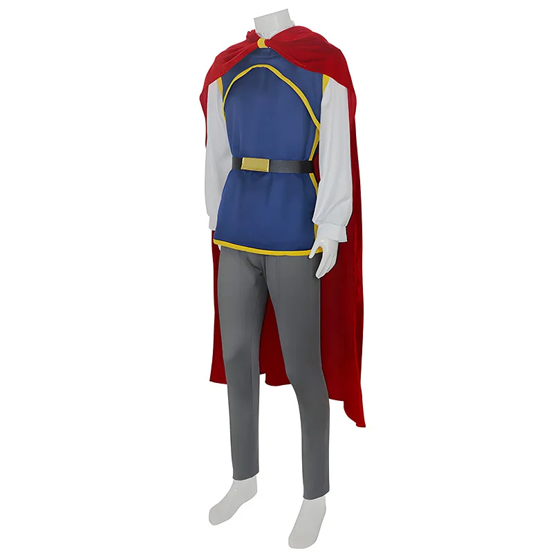 Halloween 2024 Prince Cosplay Costume Christmas Party Clothing Snow White Princess Prince Stage Costumes Carnival Dressing Up