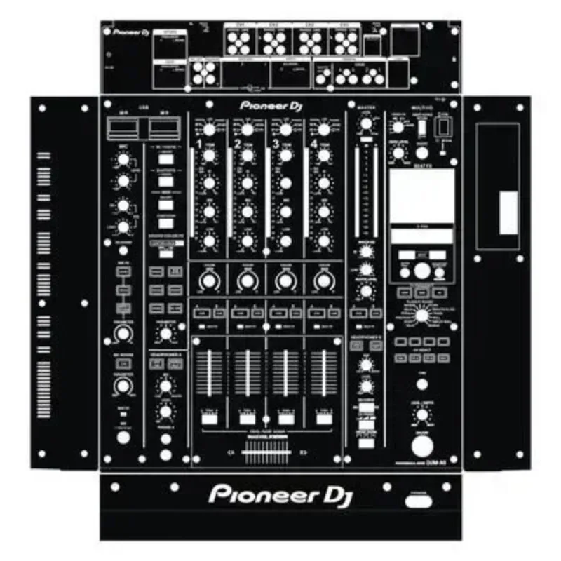 Pioneer DJM-2000 DJM-A9 Control Panel Protector Skin - Custom Color Vinyl Film (Just the Film, Not the Machine)