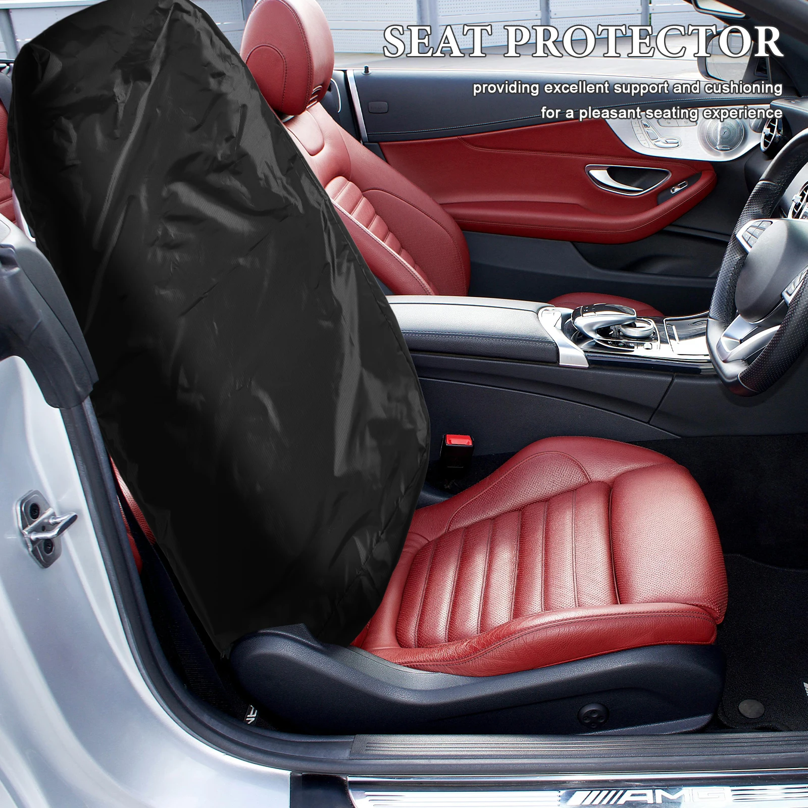 

Universal Car Cover Back Seat Protector Durable Wear Resistant Easy Fit Comfort Support Suv Truck Auto Seat Covers